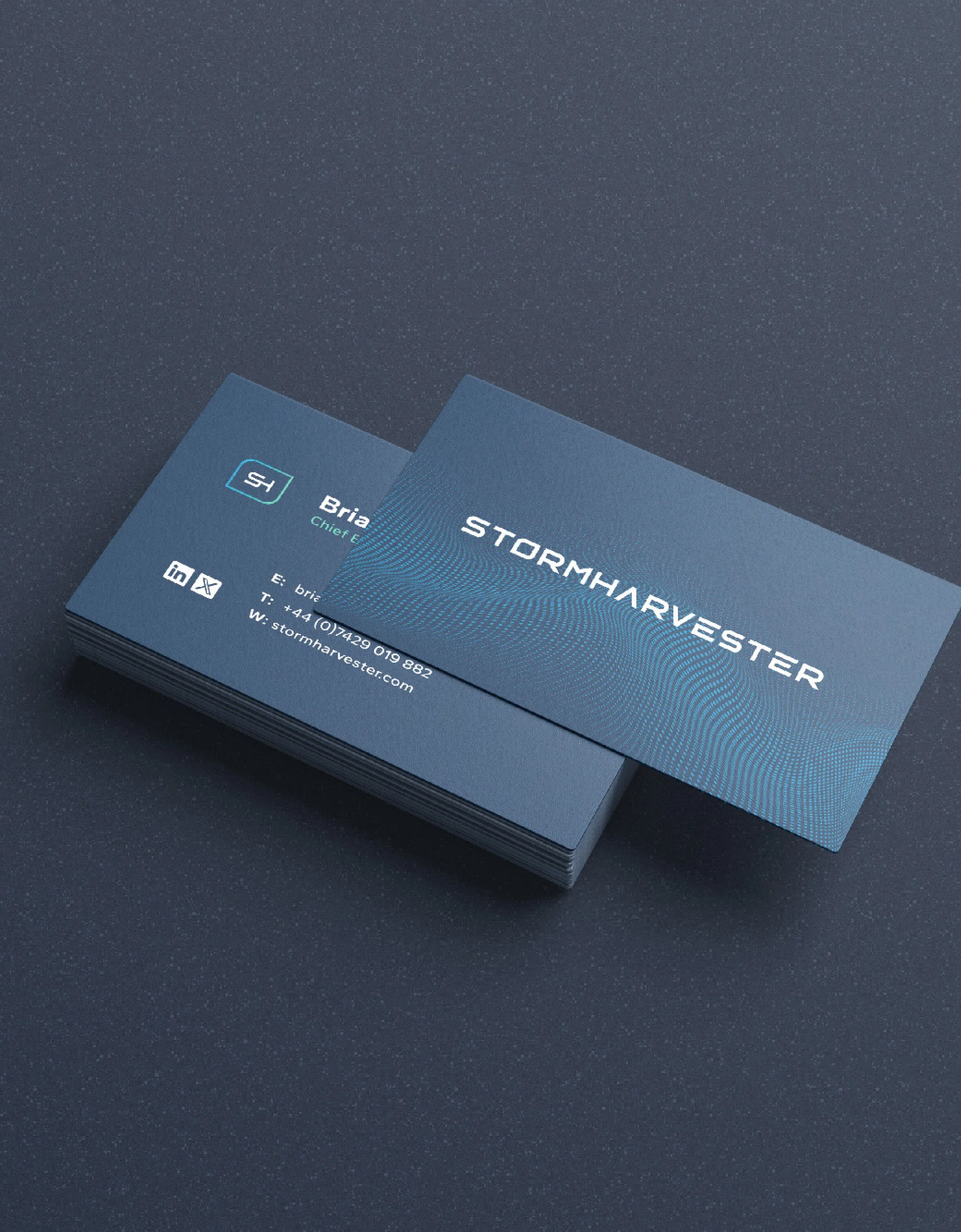 Smaller Storm Harvester Business Card Web